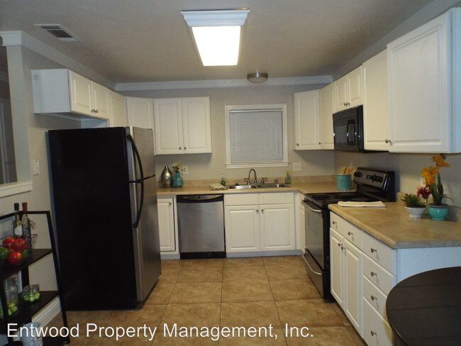 Kitchen with stainless appliances
