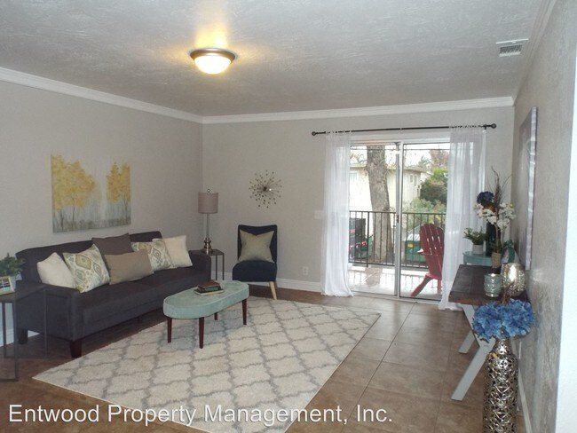 Living room with balcony access
